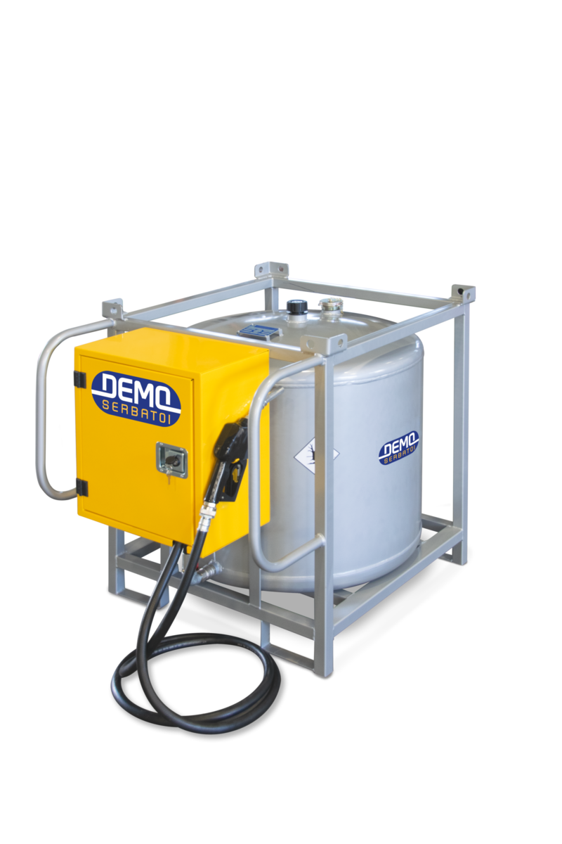 Rezervor Transportabil Oțel 330L Motorină — Pompă 40 l/min Exceptat ADR