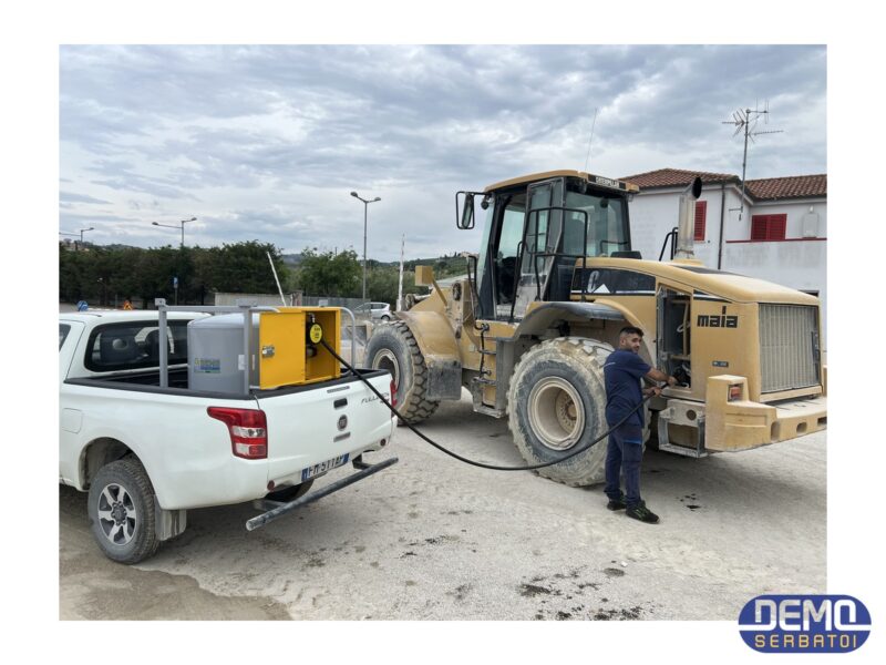 Rezervor Transportabil Oțel 330L Motorină — Pompă 40 l/min Exceptat ADR