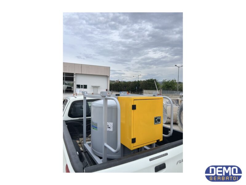 Rezervor Transportabil Oțel 330L Motorină — Pompă 40 l/min Exceptat ADR