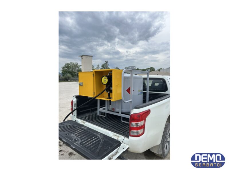 Rezervor Transportabil Oțel 330L Motorină — Pompă 40 l/min Exceptat ADR