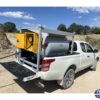 Rezervor Transportabil Oțel 600L Motorină — Pompă 40 l/min Certificat ADR