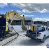 Rezervor Transportabil Oțel 600L Motorină — Pompă 40 l/min Certificat ADR