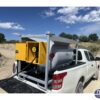 Rezervor Transportabil Oțel 600L Motorină — Pompă 40 l/min Certificat ADR